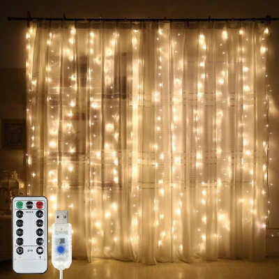 

String Lights USB Lights 10050 LED Lights 8 Lighting Modes Waterproof For Party Garden Home Festival Outdoor Indoor Decoration