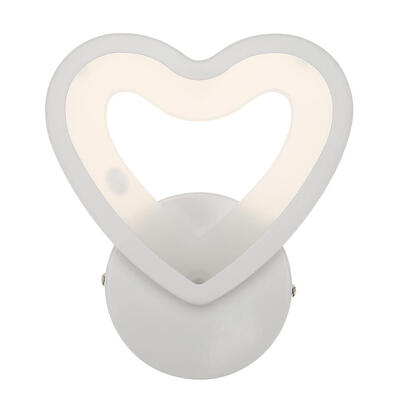 

15W Heart-shaped 30 LED Light Study Corridor Acrylic Headlamp Wall Lamp