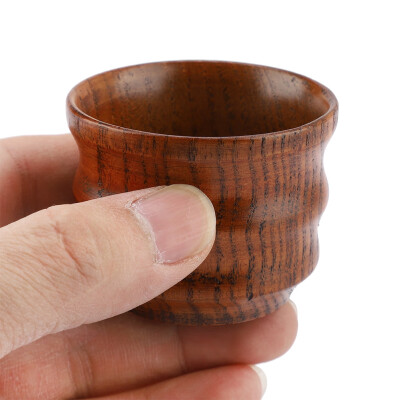 

Greensen Wooden Cup Primitive Handmade Natural Wood Coffee Tea Beer Juice Milk Cups coffee cupcup