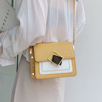 

Ins super fire summer slung small bag handbag 2019 new fashion shoulder bag summer small fresh chain bag