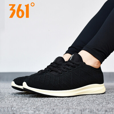 

361 womens shoes size clearance sneakers womens black mesh breathable soft bottom light running shoes women genuine 361 degrees