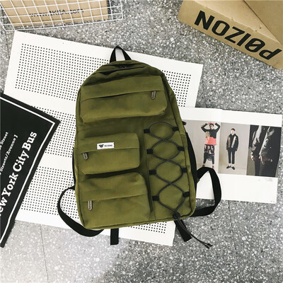 

Insfeng schoolbag female Korean version high school students junior high school students large capacity mens Fashion Shoulder Bag