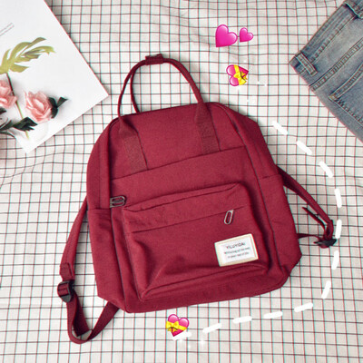 

Ins soft sister backpack female Korean junior high school students Japanese Harajuku backpack ancient feeling ulzzang backpack