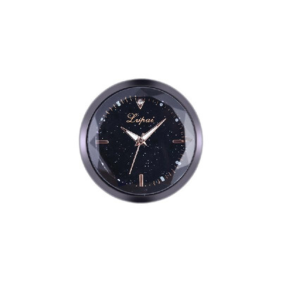 

Mini Fine Metal Electronic Clock Simple Scale Car Interior Decoration Paste Study Convenience
