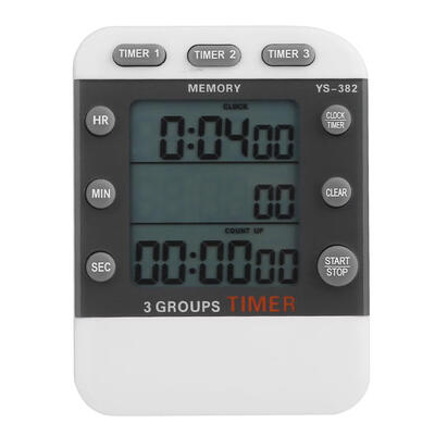 

Large Display Screen Digital Kitchen Cooking Count Up Countdown Timer Clock