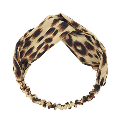 

European&Americanfabric cross loose headband hair band leopard headband headbandq1