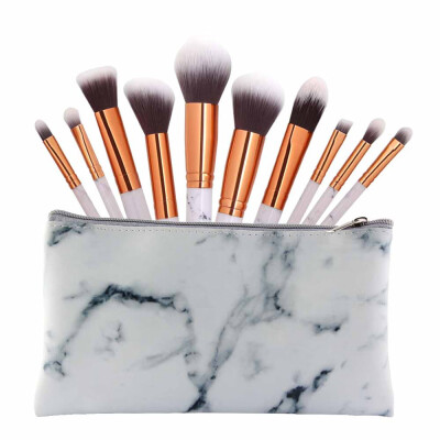 

〖Follure〗10Pcs Multifunctional Makeup Brush Concealer Eyeshadow Brush Set Tool