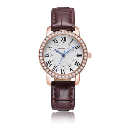 

REBIRTH Li Pofu PC21 high quality movement womens watch fashion watch belt watch ladies table womens watch