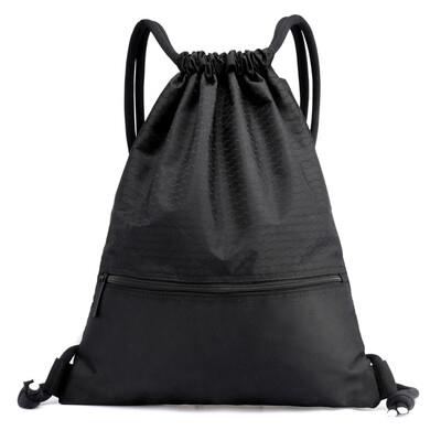 

Bunch pocket drawstring shoulder bag for men&women simple lightweight waterproof travel folding outdoor sports fitness backpac