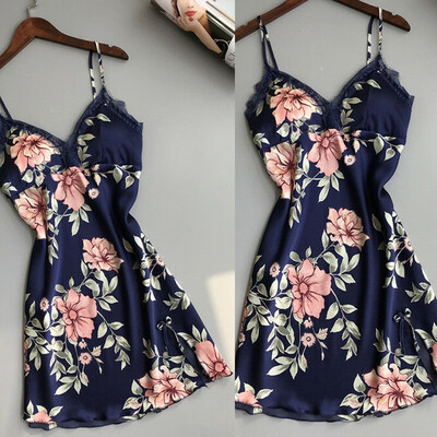

Women Sexy Lingerie Silk Lace Robe Dress Babydoll Nightdress Nightgown Sleepwear