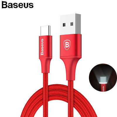 

Baseu Type-C LED USB Cable for Samsung Galaxy S9 S8 Note 8 Xiaomi HuaWei Fast Charging&Data Transfer