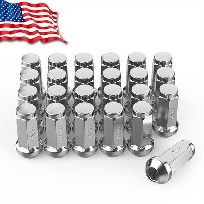 

24 Chrome Acorn Lug Nuts 14x15 for Chevy Silverado 1500 Suburban Tahoe 19" TAl