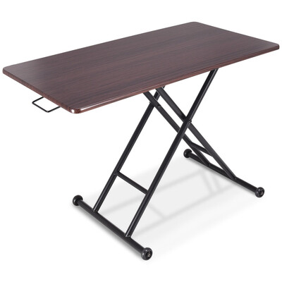 

Height Adjustable Converter Sit-Stand Computer Desk
