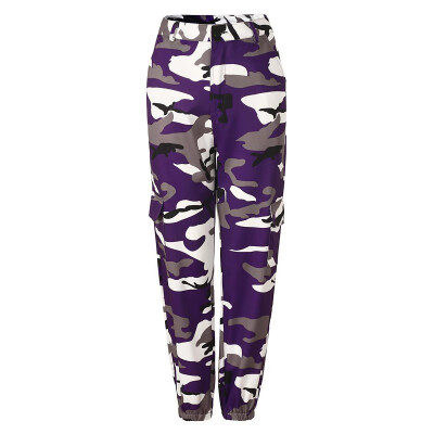 

Fashion Womens Camouflaged Camo Loose Trousers Cool Pants Sport Army Casual Capris