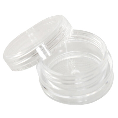 

5152050 Pcs Transparent Pink Plastic Sample Container Cream Packing Box Cosmetics Storage 3ml