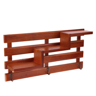 

Wood Wall Mounted Shelf Holder Storage Rack Organizer Hanging Home Decor