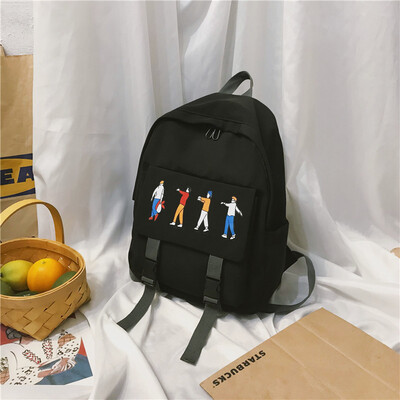 

Super Hot Backpack Girl Shoulder Bag Girl Campus Baitao Large Capacity Xiaoqingxin College Student Bag Girl Korean High School