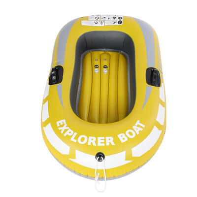 

Greensen PVC Inflatable Kayak Canoe 1 Person Rowing Air Boat Fishing Drifting Diving