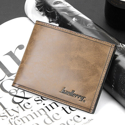 

Original Mens Wallet Short-style Mens Young Korean Edition Students Leisure Horizontal Wallet Tidal Multi-card Tidal Bag