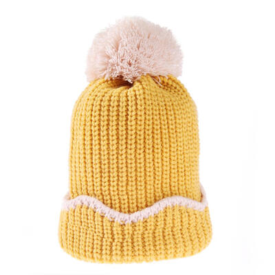 

Casual Unisex Baby Toddler Kids Knitted Caps Cute Hats Winter Warm Hat
