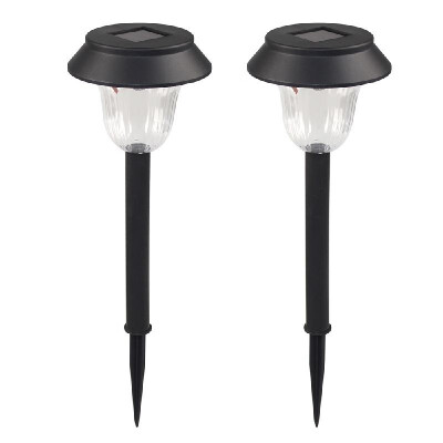 

2 Pack Solar Garden Lights Outdoor White LED Pathway Lamp Garden Decoration Landscape Lighting for Patio Lawn Yard Walkway