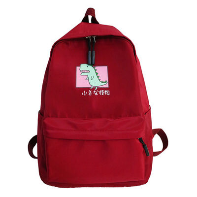 

Handbag female Korean edition high school Korean edition original simple campus with double shoulder bag ins student print backpac