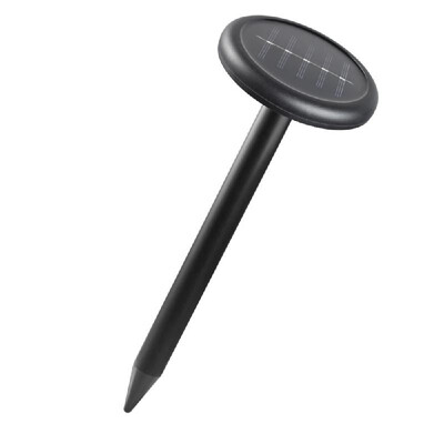 

Solar Powered Mouse Rat Repeller Ultar Sonic For Outdoor Ground Mice