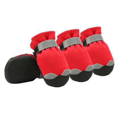 

Pet Dog Shoes Windproof Waterproof Pet Paw Protector Boots With Anti Slip Sole Dog Supplies