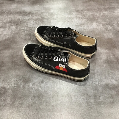 

2019 summer new style canvas shoes womens all-way small dirty orange-plate shoes Korean ulzzang
