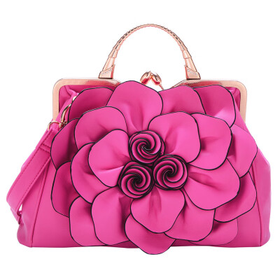 

Tailored Womens Fashion Shoulder Bag Rose Lady Handbag Cosmetic Bag