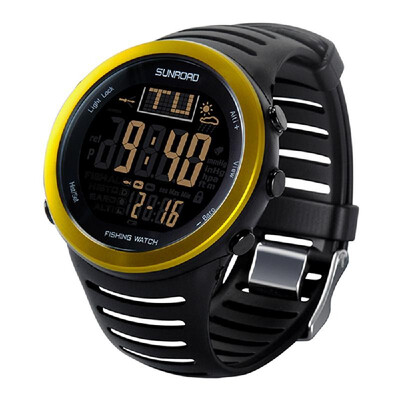 

Sunroad Digital Fishing Watch Barometer Altimeter Thermometer Weather Forecast Multifunctional Watch