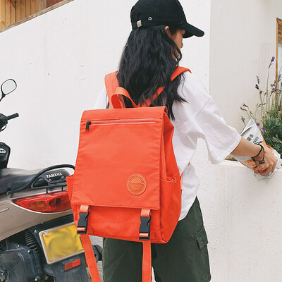 

Wu Li bag female Korean high school Japanese ins wild shoulder simple retro backpack campus student bag