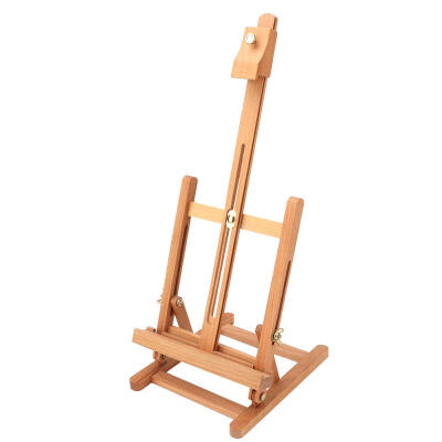 

Greensen Small Wooden Adjustable Tabletop H-Frame Easel Studio Artist Display Stand Drawing Board