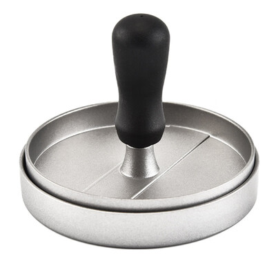 

Aluminum Hamburger Patties Press Mold with Handle Simple&Easy to Store for Kitchen Pie Cake Pressing Food Production