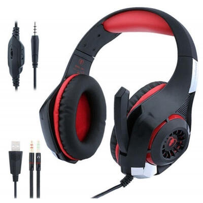 

USB 35mm Surround Stereo Gaming Headset Headband Headphone with Mic For PC Hot