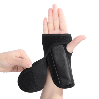 

Greensen 1PC LeftRight Hand Brace Removable Splint Muscle Protector Sprains Fractures Wrist Support Wrist Support Hand Brace
