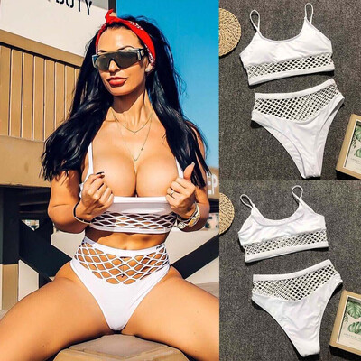 

Roseonmyhand Women Sexy Hollow Out Bikini Push-Up Pad Swimwear Bathing Swimsuit Beachwear Set