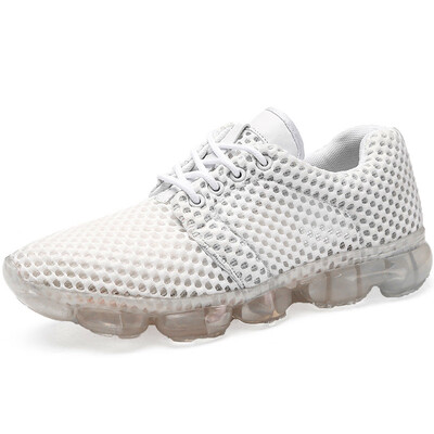 

2019 New Men Sneakers Thick Sole Breathable Mesh Running Shes for Men Platform Chunky Shoes Outdoors Walking Shoes Zapatillas