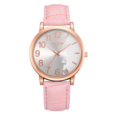 

FanTeeDa Watches Women Quartz Clock Watches Leather Women Watch Causal Simple Wristwatch Montre Femme bayan kol saati 533