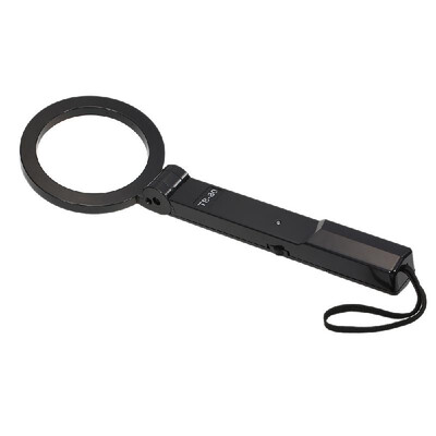 

Handheld Foldable Metal Detector High Sensitivity Scanner Security Instrument Hand Held Metal Checker Round TS-80