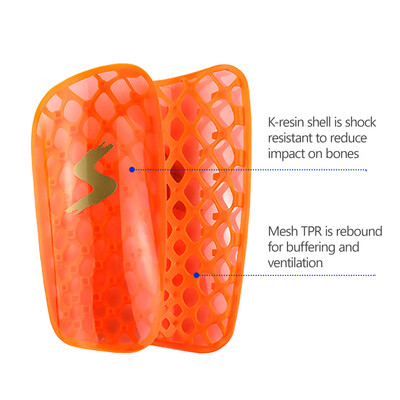 

2 PCS Soccer Shin Guards Football Shin Protective Board Soccer Training Calf Protector Breathable Football Leg Pad