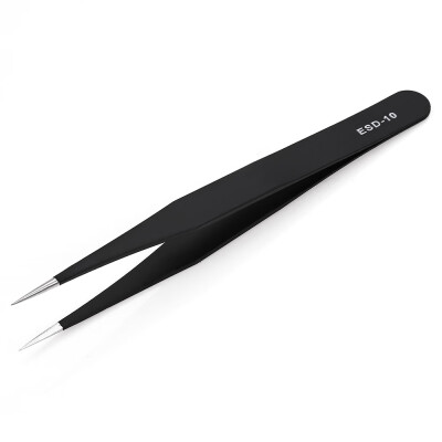 

ESD - 10 Anti-static Stainless Steel Pointed End Tweezers for Repairing