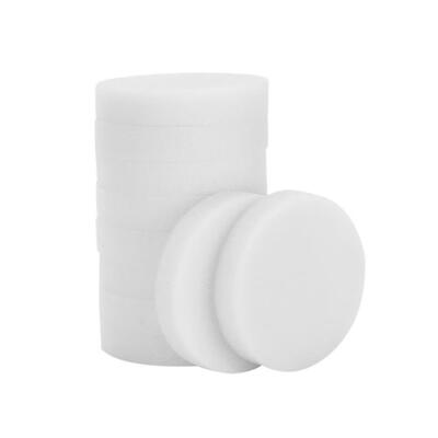

10pcs Round Latex Sponge Cosmetic Cleansing Puff Powder Liquid Remover Tool