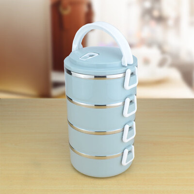 

Sanqia leakproof 304 Stainless Steel lunch Box Portable Picnic Food Container bento tiffin box thermal storage box