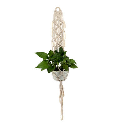 

Macrame Plants Hanger Flowerpot Holder Garden Pot Lifting Rope Home Decor