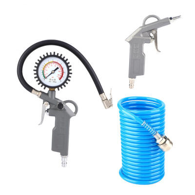 

Greensen 3PCS Pneumatic Air Compressor Duster Blow Gun Set with German Connector