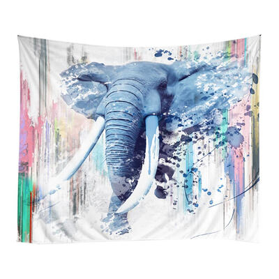 

European Wall Hanging Towel Polyester Beach Tapestry for Living Room Decor