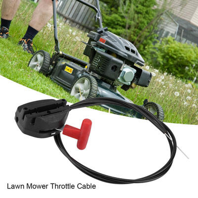 

Greensen Lawn Mower Throttle Cable Switch Lever Control Handle Kit for Lawnmower