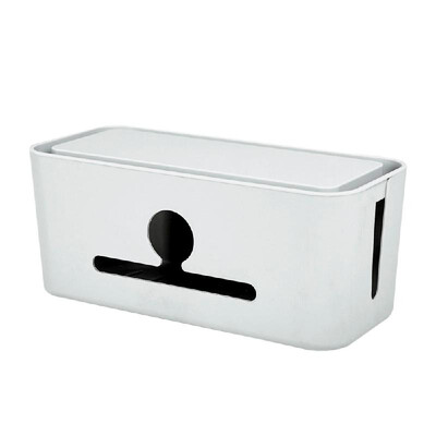 

Charging Cable Management Box Case Power Cord Cover Organizer with Phone Stand Data Cable Wires Hider for Home Office