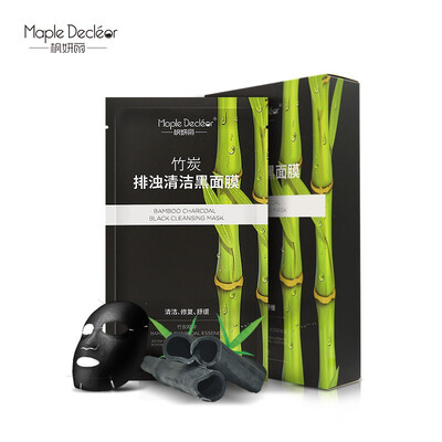 

MapleDecleor charcoal black cleansing mask Unisex10 pcs2